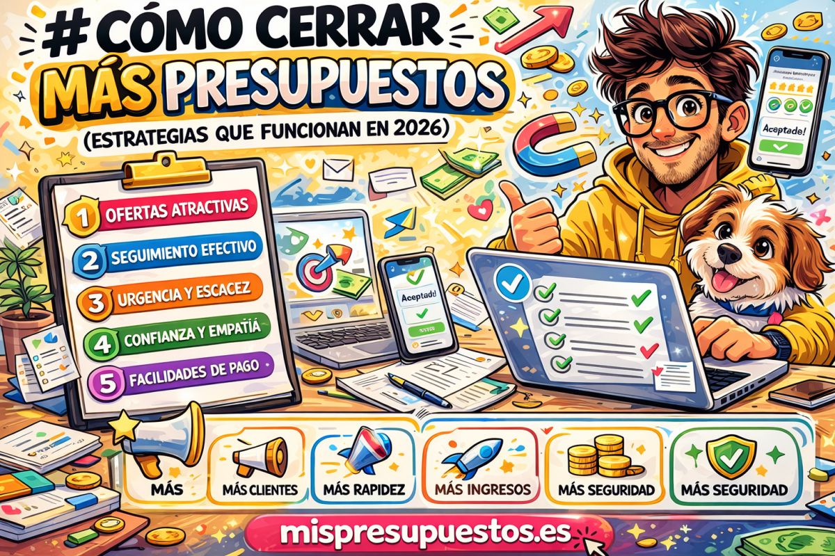 Cómo cerrar más presupuestos (estrategias que funcionan en 2026)