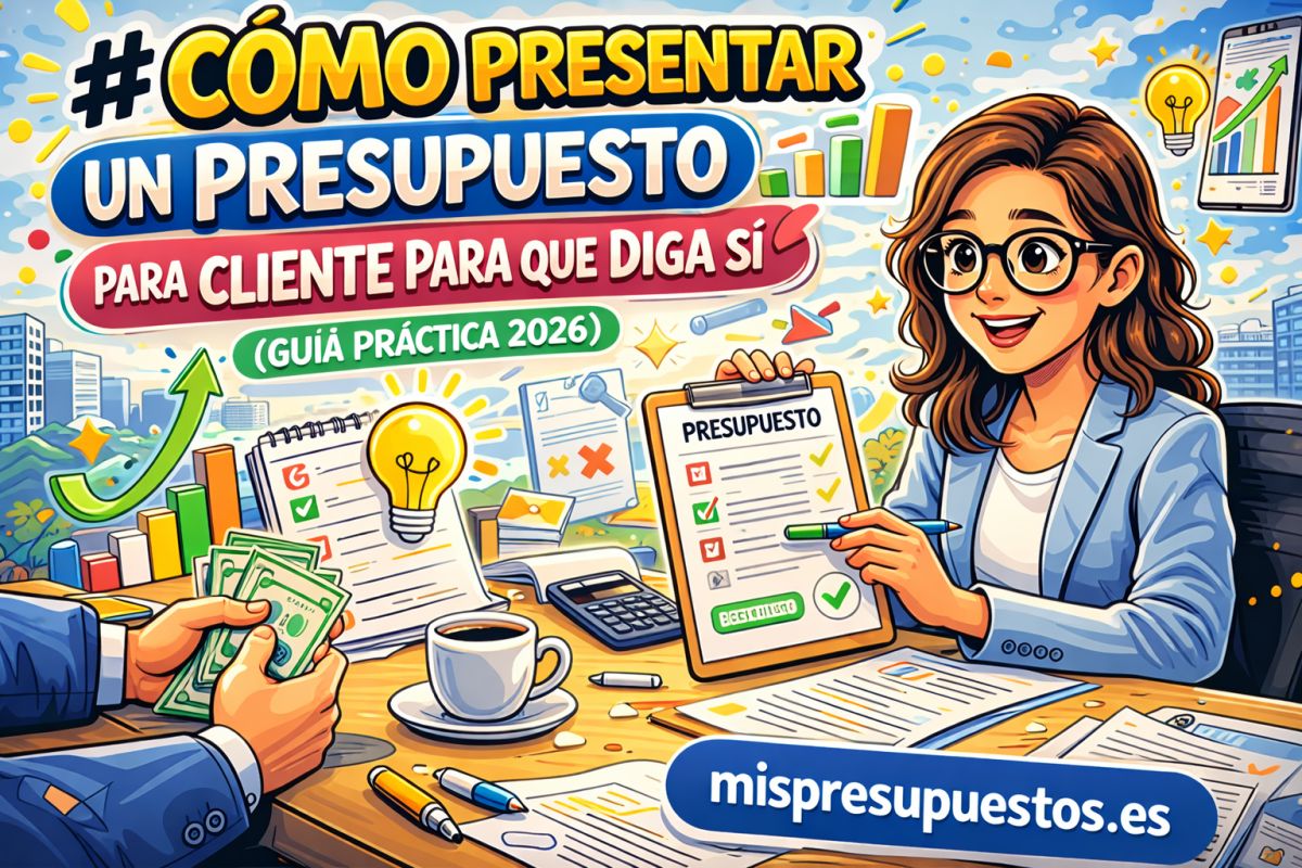 Cómo presentar un presupuesto a un cliente para que diga que sí (guía práctica 2026)