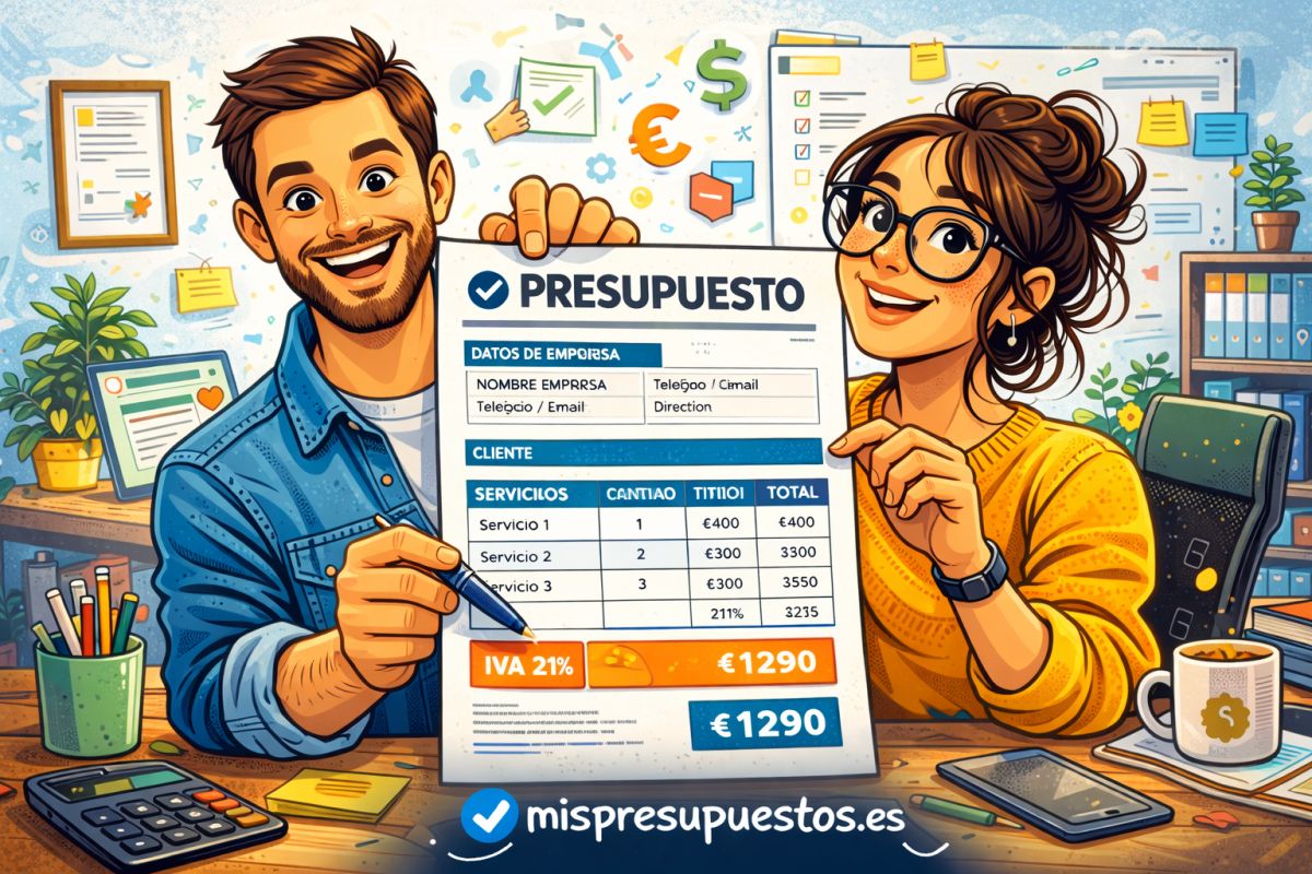 Ejemplo de presupuesto para clientes (modelo real)