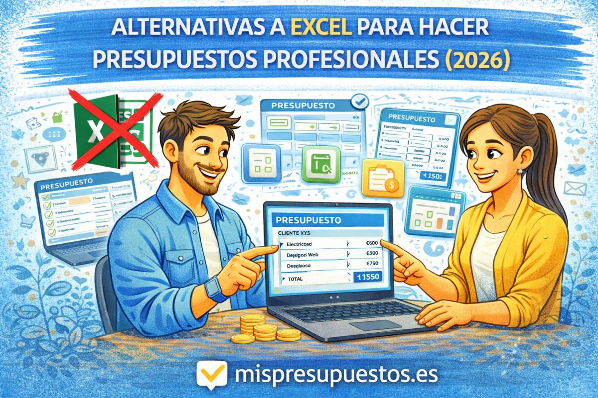 Alternativas a Excel para hacer presupuestos profesionales (2026)