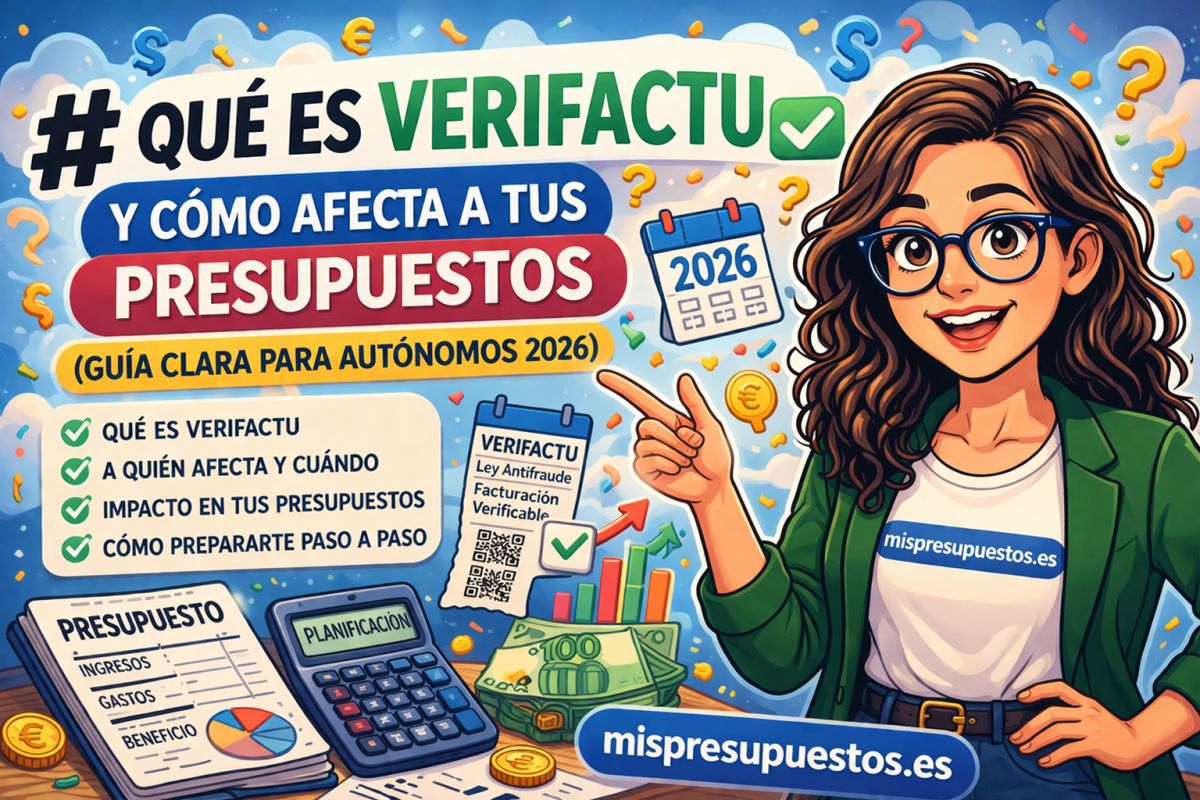 Qué es Verifactu y cómo afecta a tus presupuestos