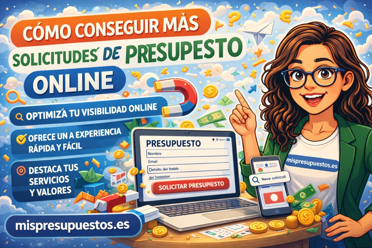 Cómo conseguir más solicitudes de presupuesto online