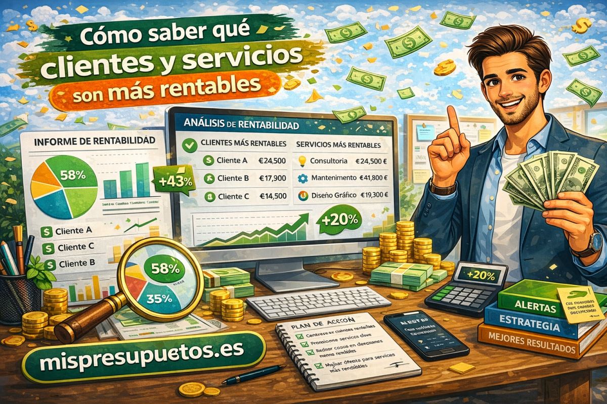 Cómo saber qué clientes y servicios son más rentables