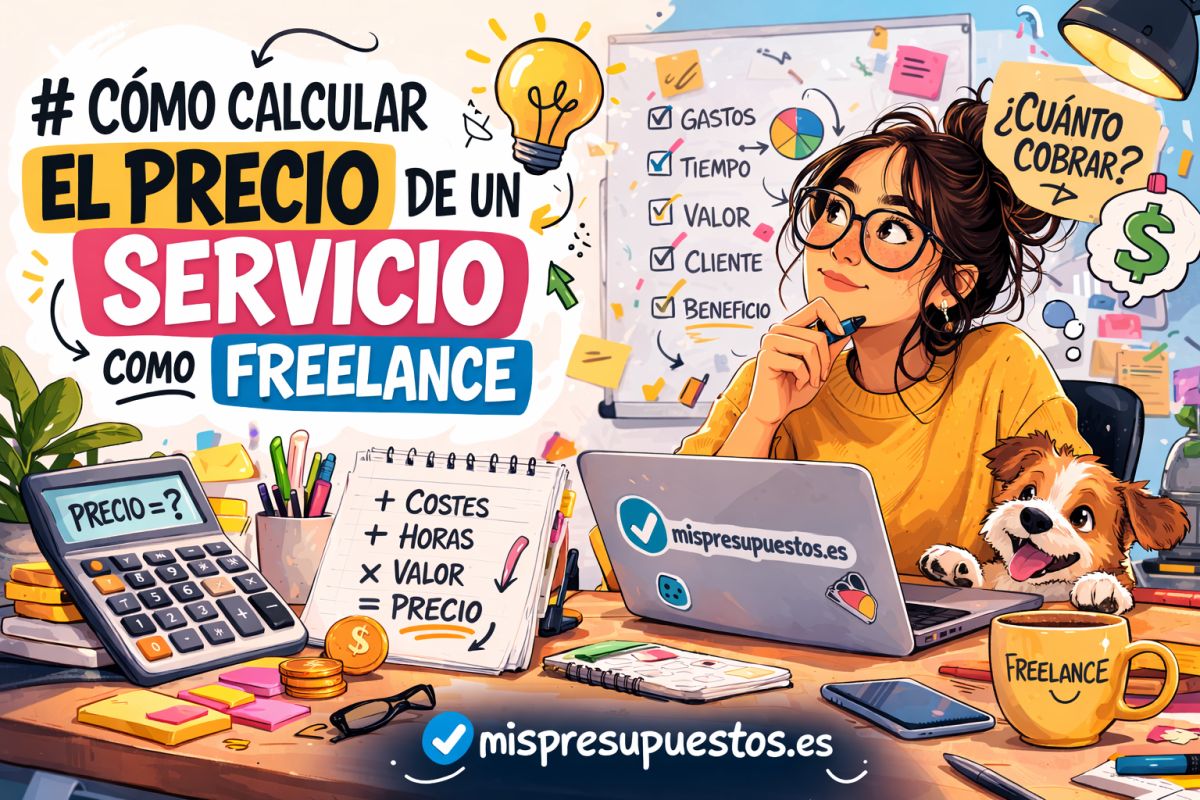 Cómo calcular el precio de un servicio como freelance