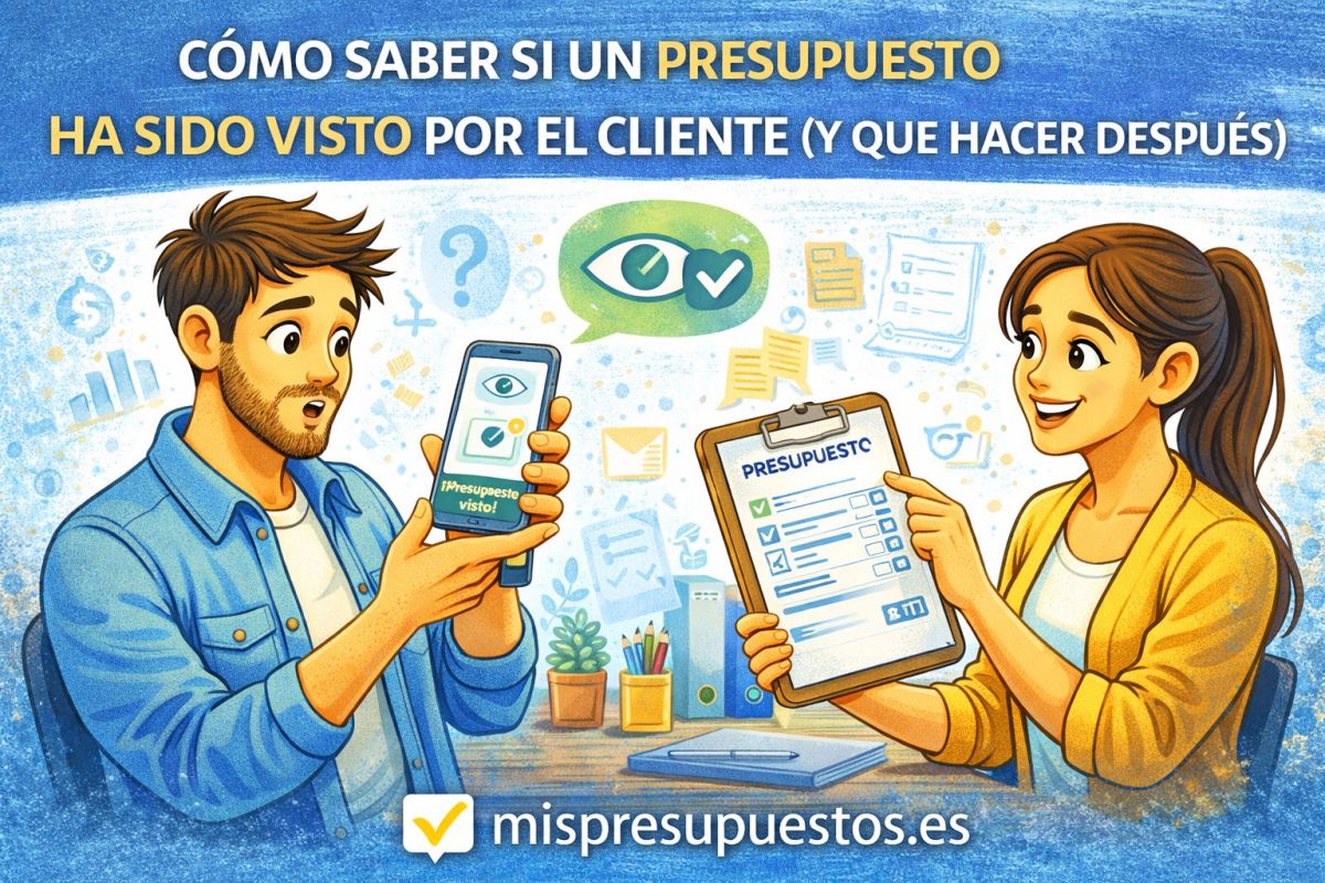 Cómo saber si un presupuesto ha sido visto por el cliente (y qué hacer después)