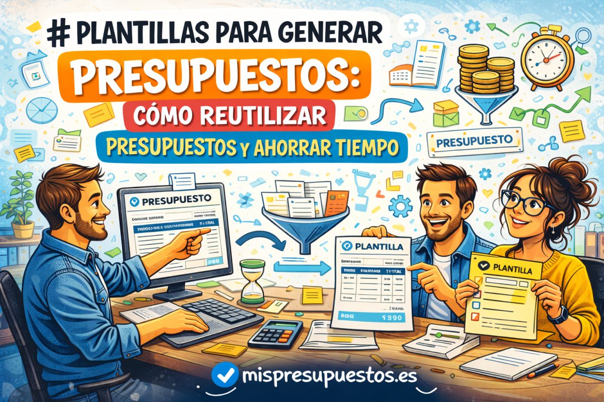 Plantillas para generar presupuestos: cómo reutilizar presupuestos y ahorrar tiempo