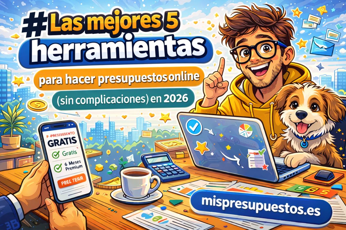 Las mejores 4 herramientas para hacer presupuestos online (sin complicaciones) en 2026