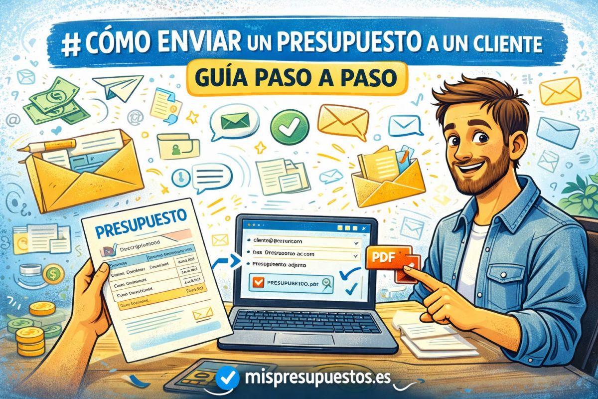 Cómo enviar un presupuesto a un cliente (guía paso a paso)