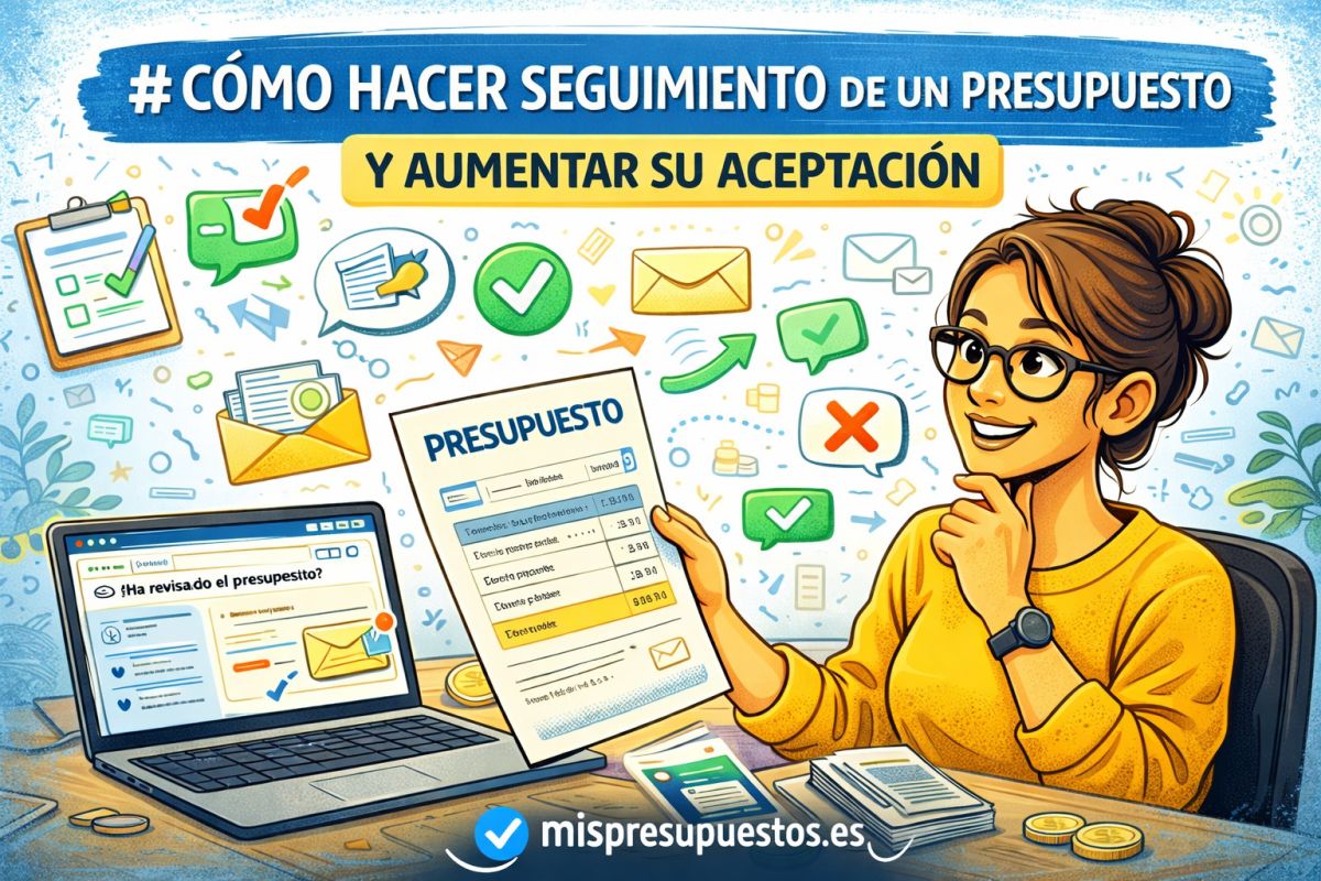 Cómo hacer seguimiento de un presupuesto y aumentar su aceptación
